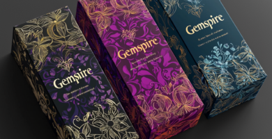Empaques plegadizos para perfumes – diseño elegante y funcional.