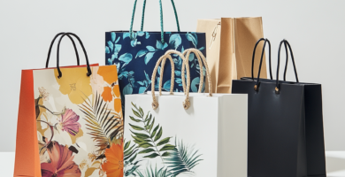 Bolsas de papel kraft personalizadas para negocio