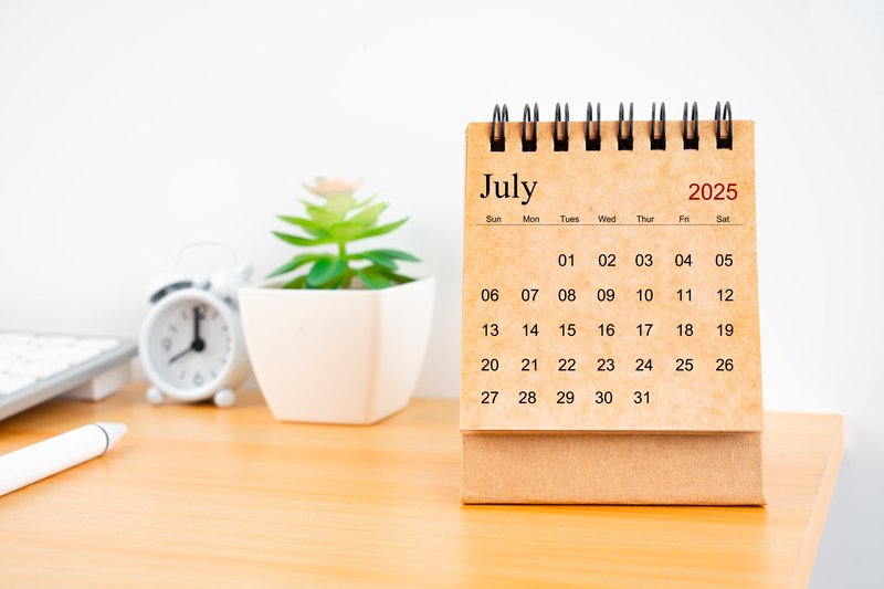 Calendario de escritorio en Caple con impresión personalizada en CDMX.